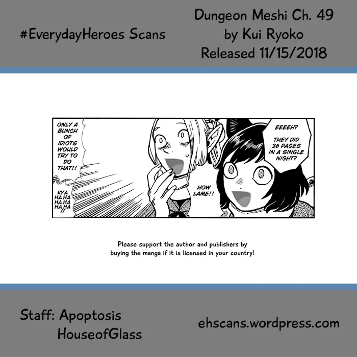Delicious in Dungeon Chapter 49 image 37_optimized